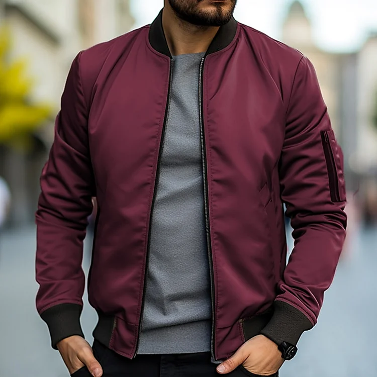 Louis™ | Men's Bomber Jacket