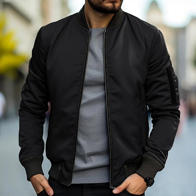 Louis™ | Men's Bomber Jacket