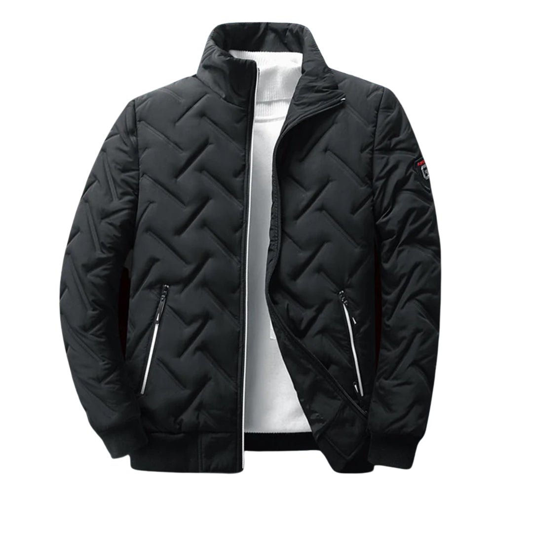 Ludolf | Quilted winter coat with zip