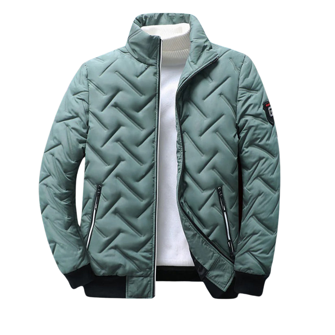 Ludolf | Quilted winter coat with zip