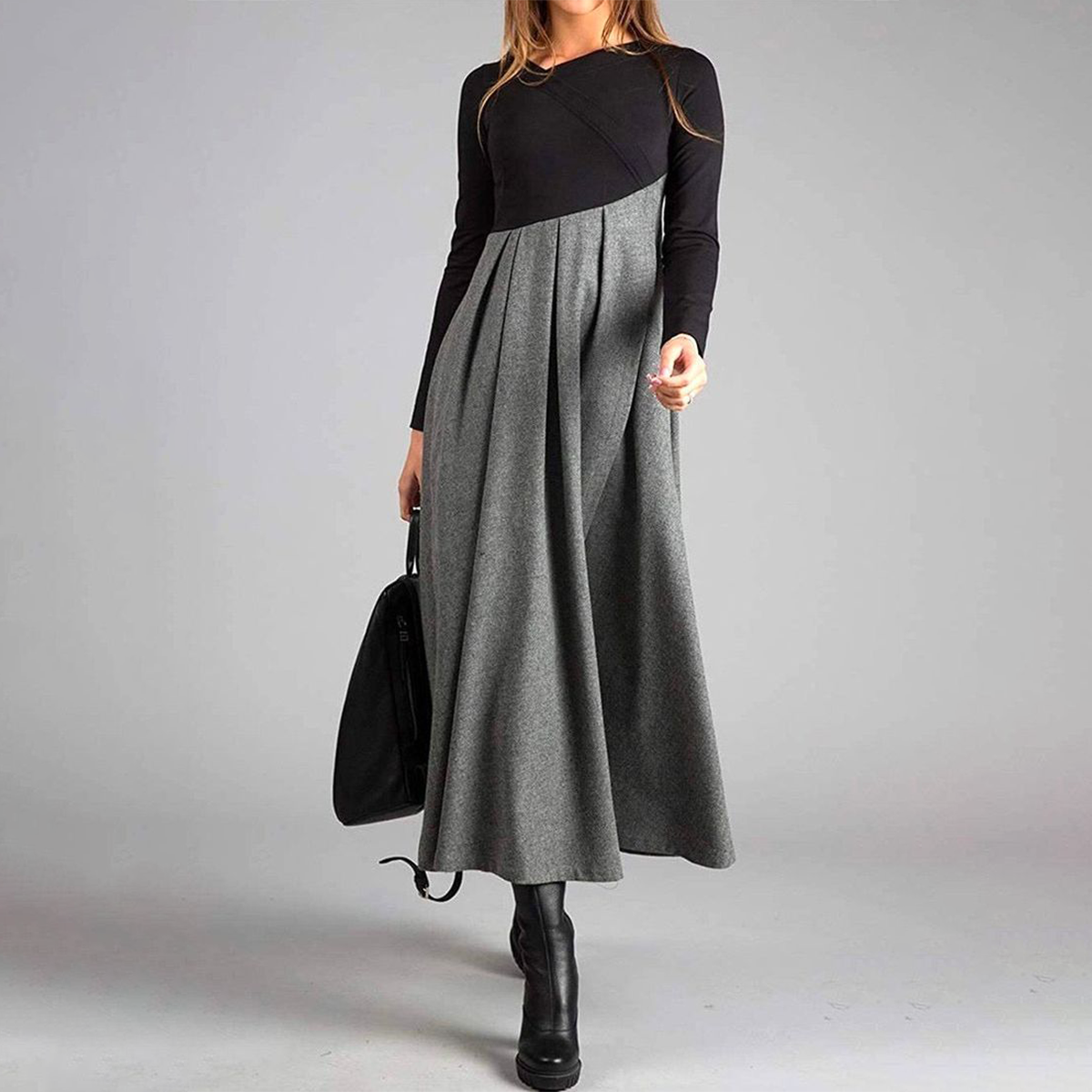 Casa™ | long-sleeved maxi dress