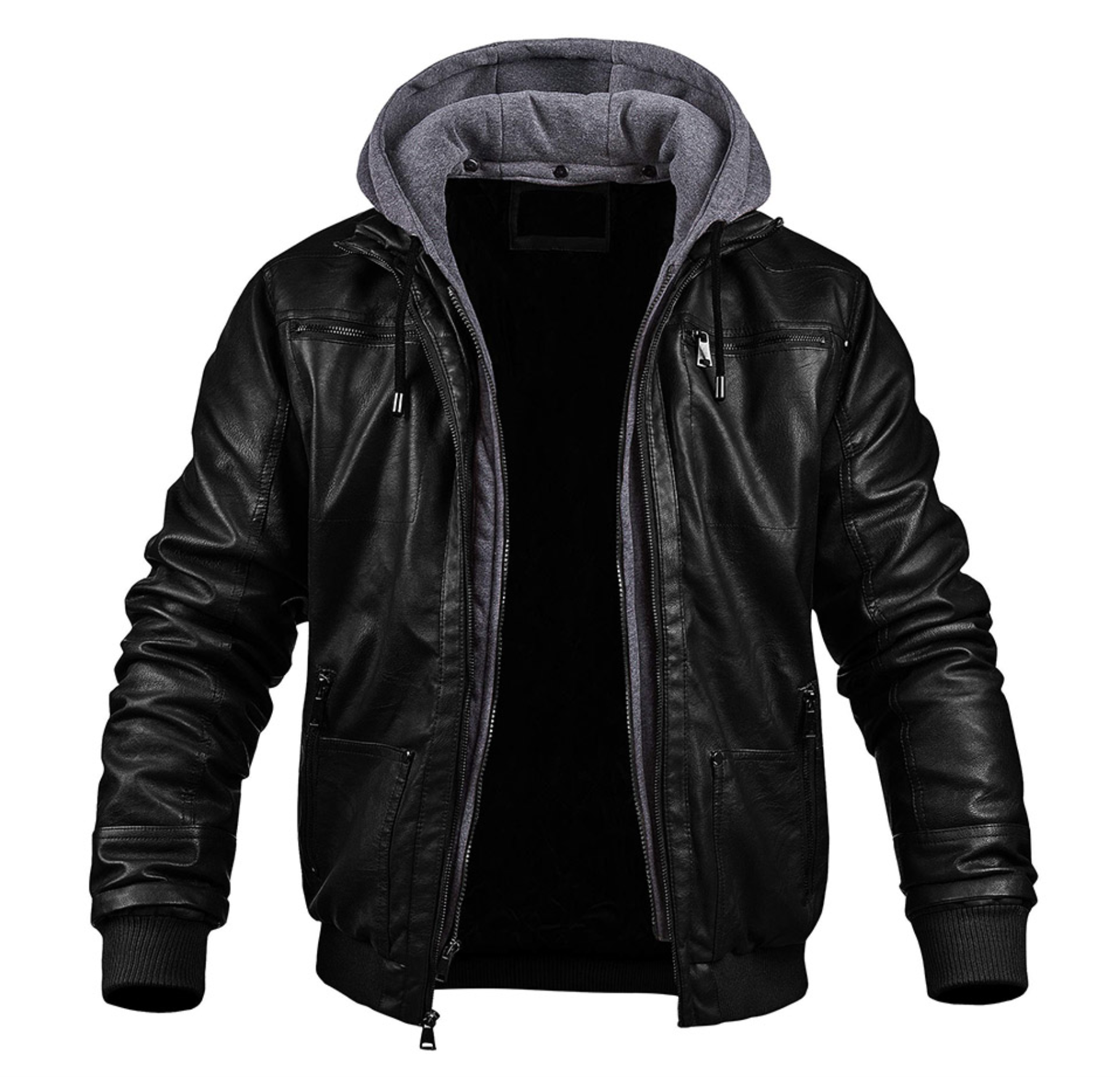 Benjamin | Premium leather winter jacket for men