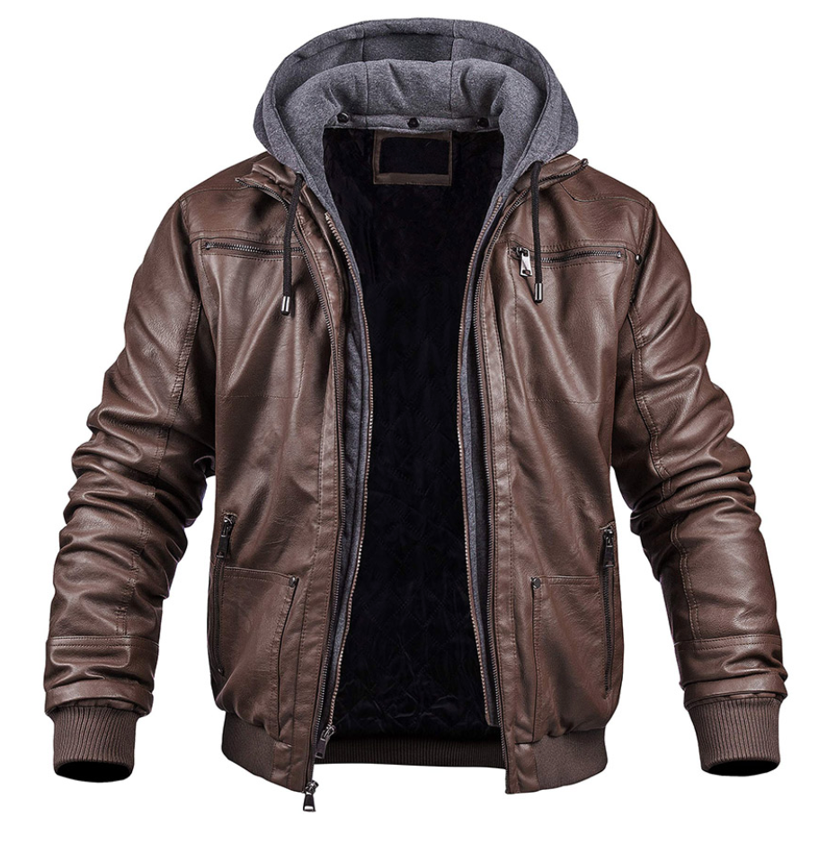 Benjamin | Premium leather winter jacket for men