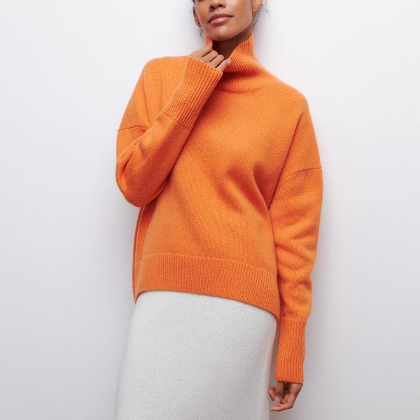 Agata™ | Knitted turtleneck jumper