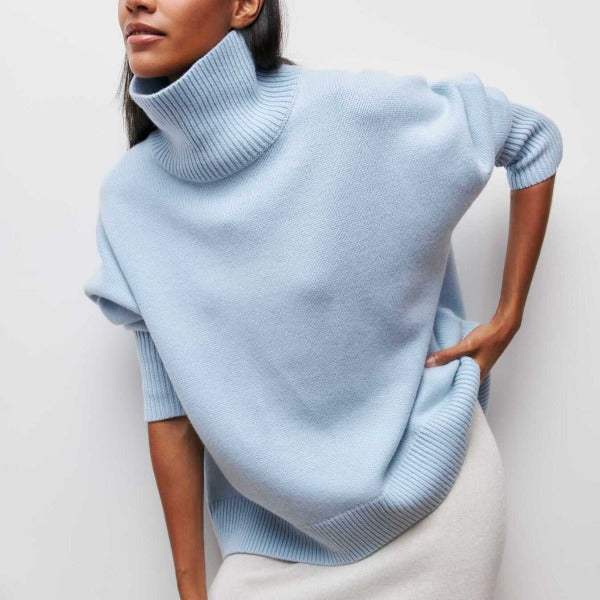 Agata™ | Knitted turtleneck jumper