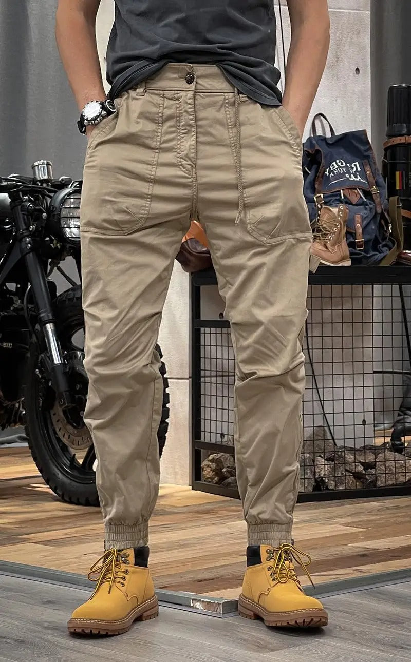 Marco™ - Stretch cargo trousers with pockets