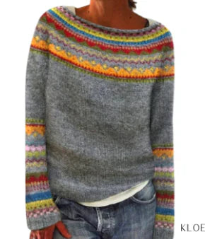 Kirra | Retro Knit Jumper For Women